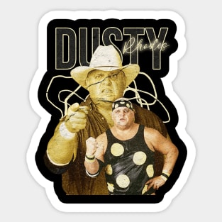 Dusty Rhodes Vintage Bootlag Sticker